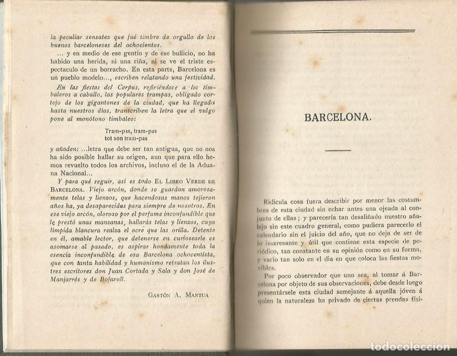 Libros de segunda mano: EL LIBRO VERDE DE BARCELONA - 1945 - Foto 4