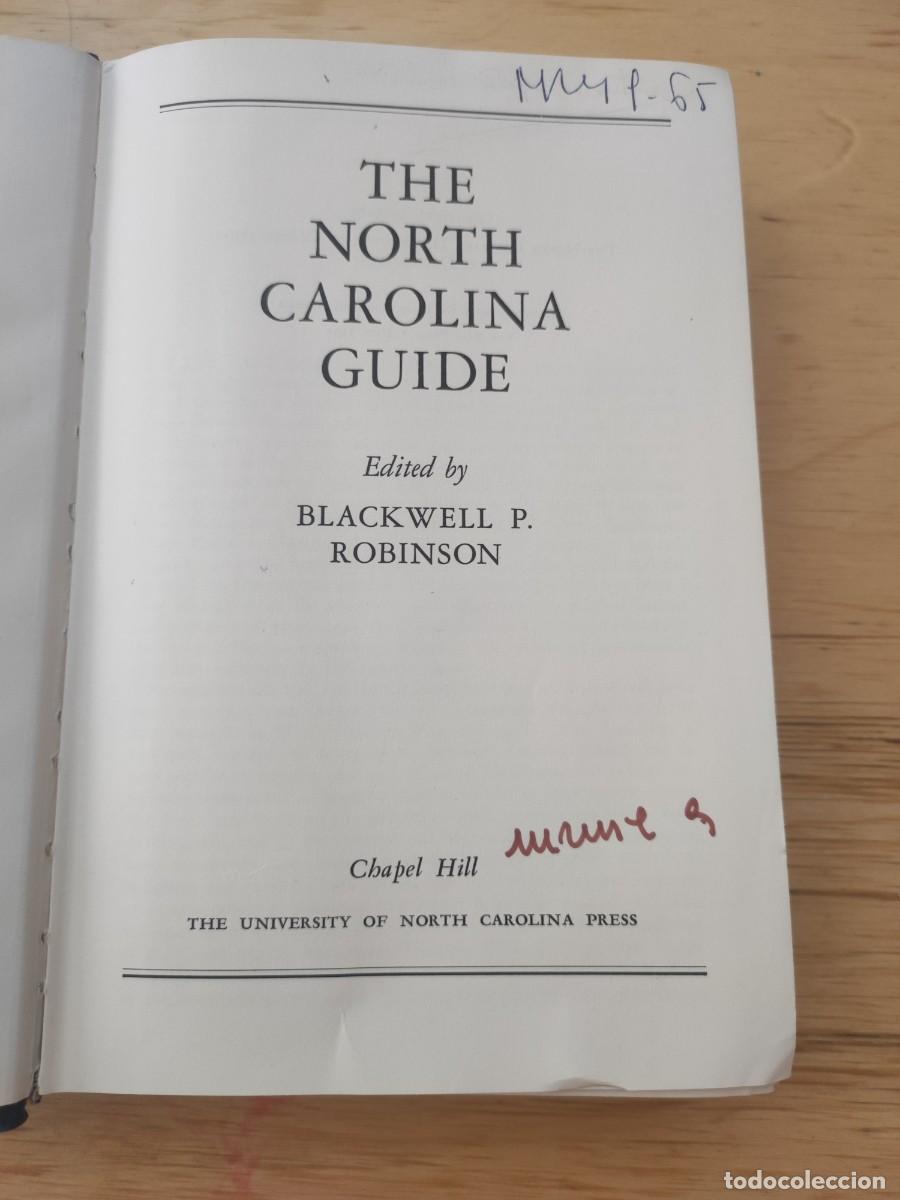 Gebrauchte B&uuml;cher: The North Carolina Guide. 1955.