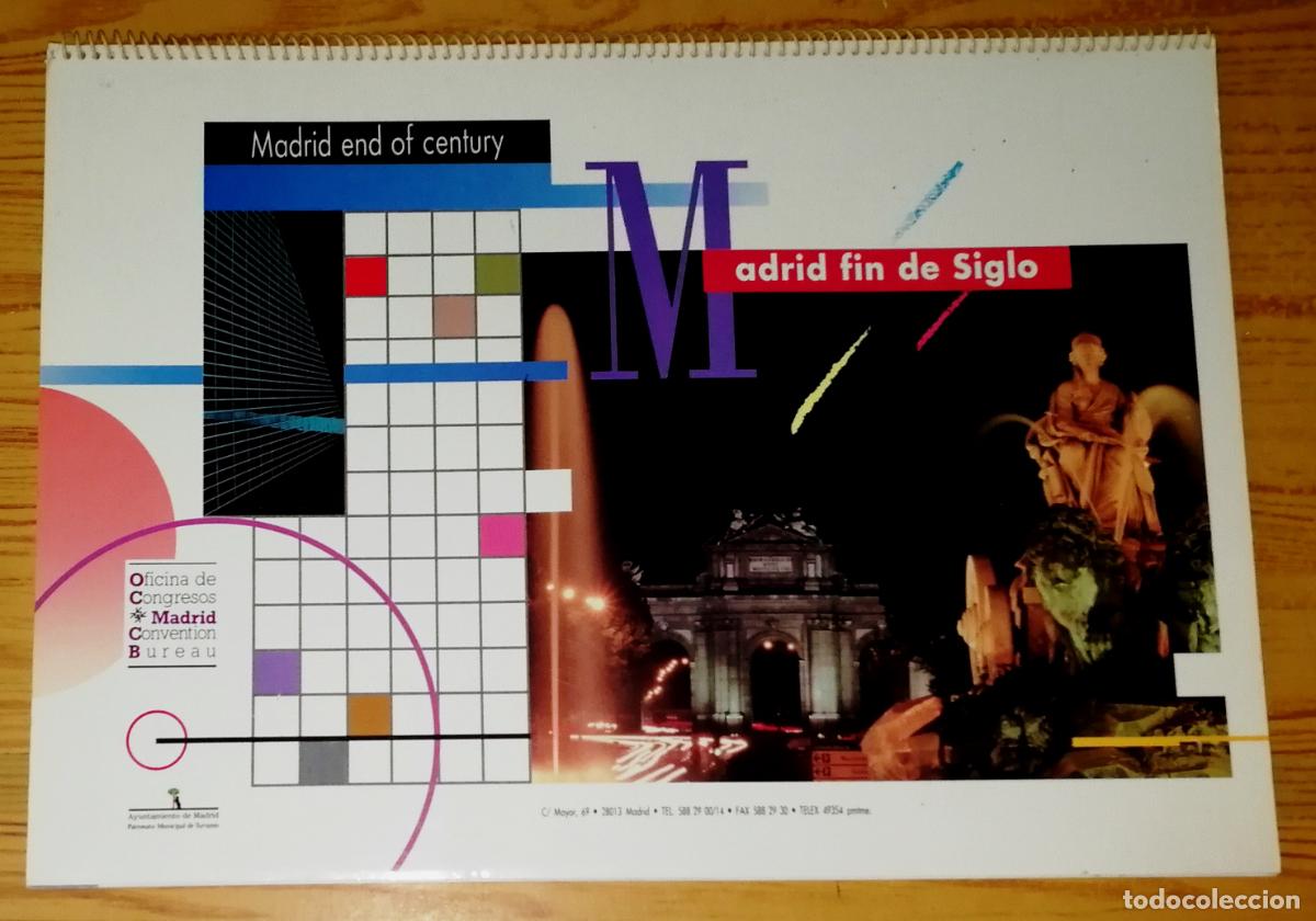 Libri di seconda mano: MADRID FIN DE SIGLO = Madrid End of Century / Oficina de Congresos = Convention Bureau. - Patronato