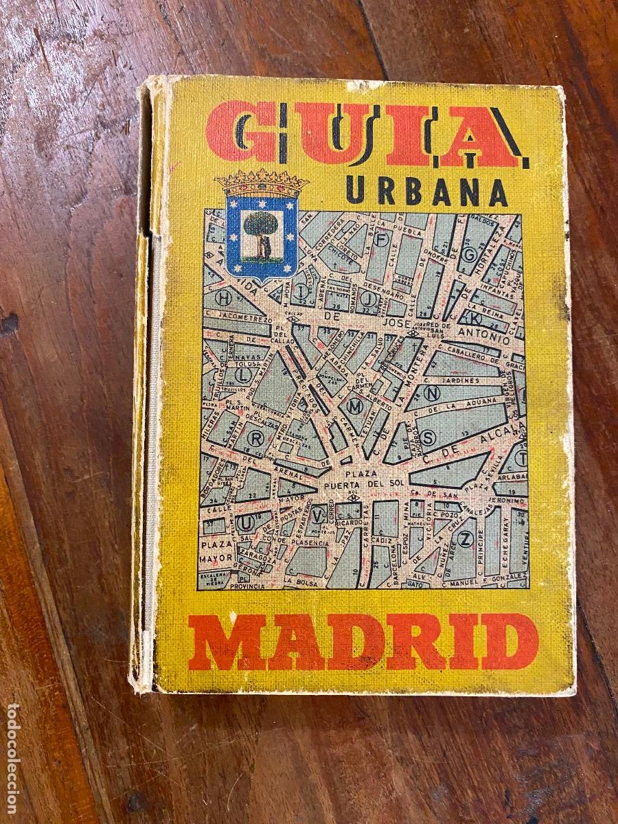 Gebrauchte B&uuml;cher: guia urbana madrid 1969 1&ordf; edicion