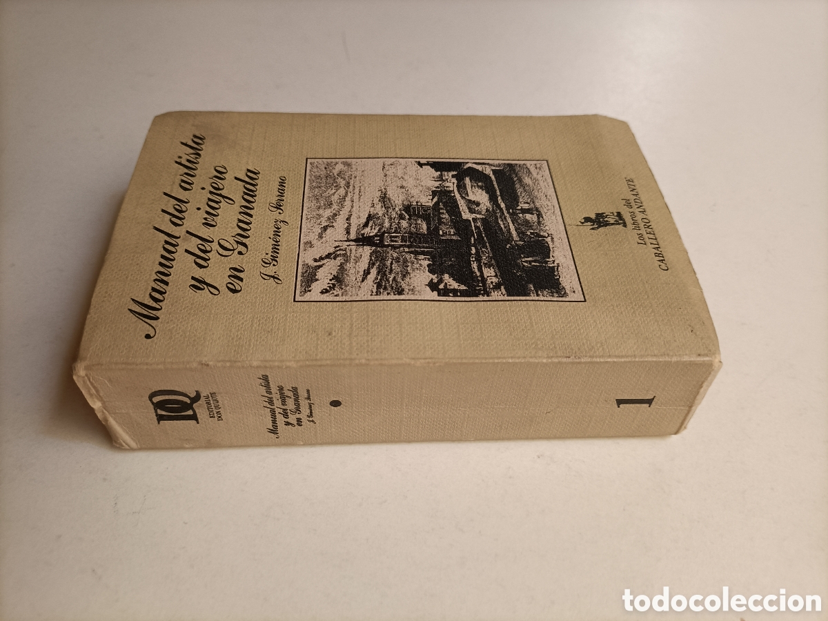 Libri di seconda mano: Manual del artista y del viajero en Granada Tomo 1 Jos&eacute; Gim&eacute;nez Serrano . Libros caballero andante