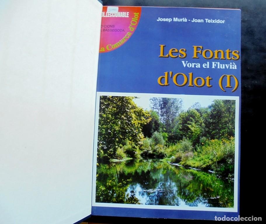 Gebrauchte B&uuml;cher: Les fonts d&rsquo;Olot I-III + Els arbres ornamentals d&rsquo;Olot Col&middot;leccionable La Comarca d&rsquo;Olot