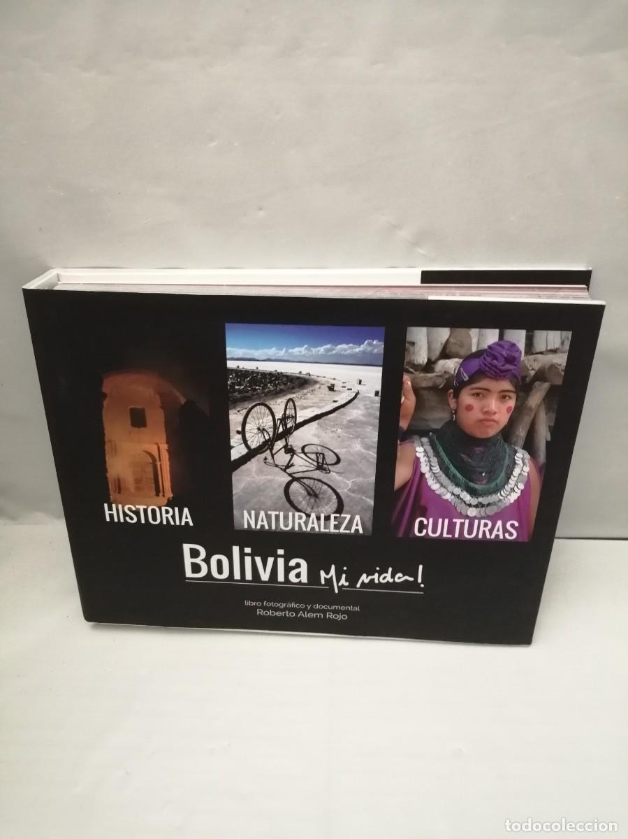 Libros de segunda mano: BOLIVIA, MI VIDA (Dedicatoria y firma aut&oacute;grafa de Roberto Alem Rojo, PRIMERA EDICI&Oacute;N, INCLUYE DVD)