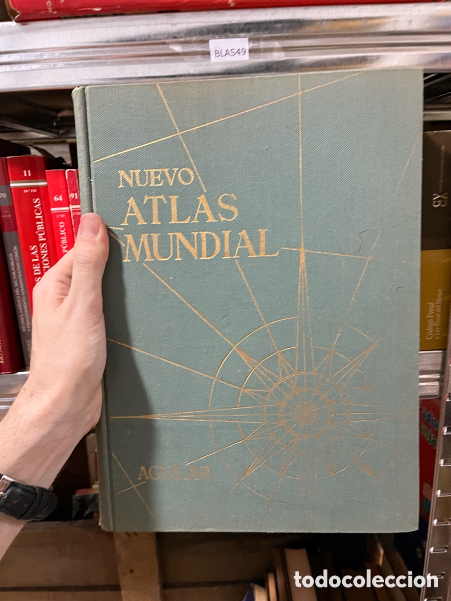 Libros de segunda mano: Blas49 nuevo atlas mundial AGUILAR MADRID - 1962