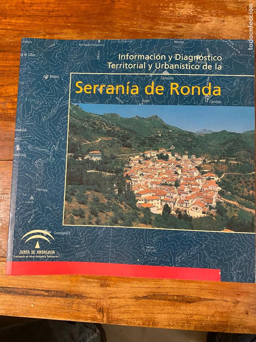 Libros de segunda mano: NFORMACION Y DIAGNOSTICO TERRITORIAL Y URBANISTICO DE LA SERRANIA DE RONDA