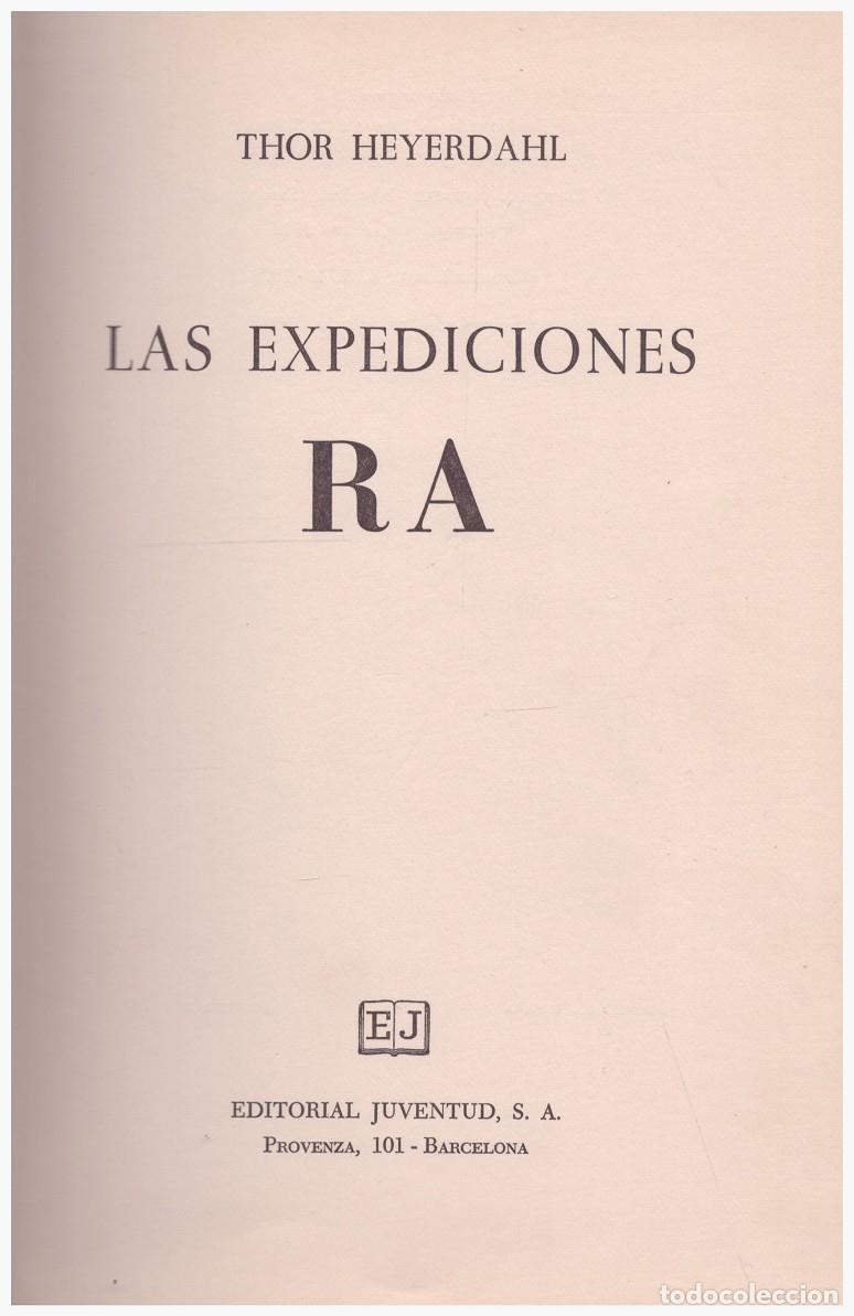LAS EXPEDICIONES RA