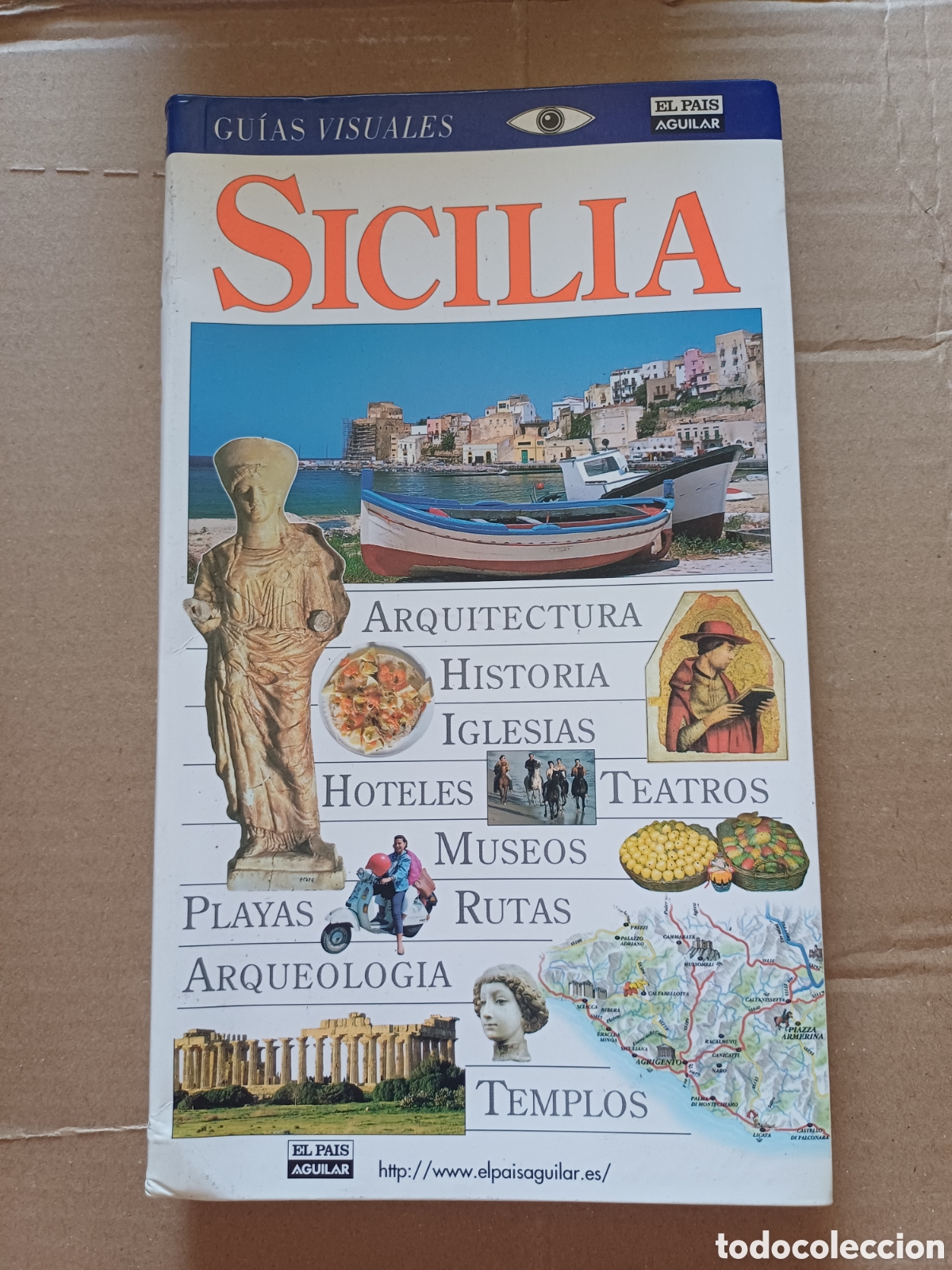 Libros de segunda mano: Sicilia Guias Visuales El Pais Aguilar 2002
