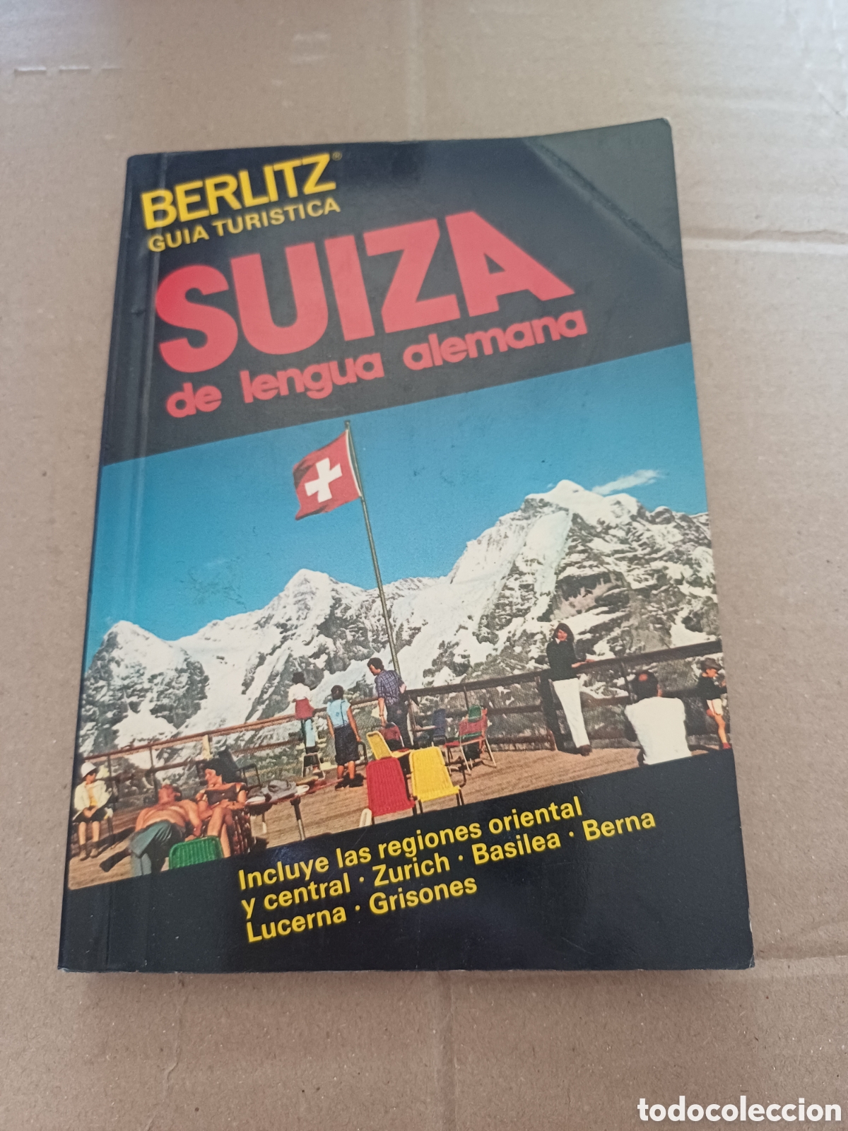 Libros de segunda mano: Guia turistica Suiza de lengua alemana Berlitz - Zurich Basilea Berna Lucerna Grisones