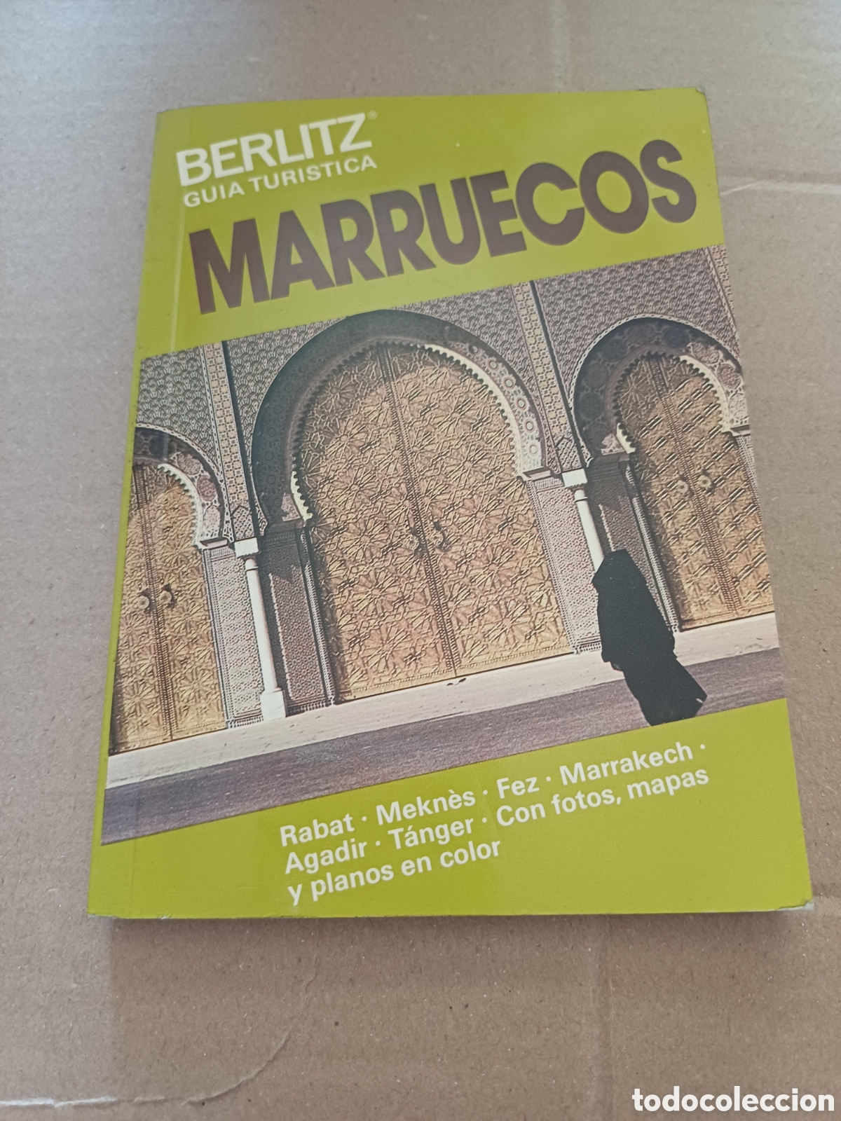 Libros de segunda mano: Marruecos Guia Turistica Berlitz - Rabat Mekn&egrave;s Fez Marrakech Agadir T&aacute;nger