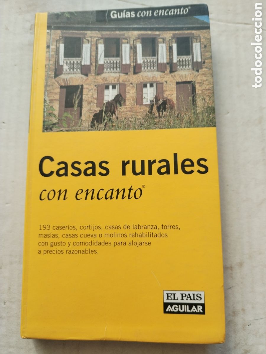 Libros de segunda mano: CASAS RURALES CON ENCANTO/AGUILAR