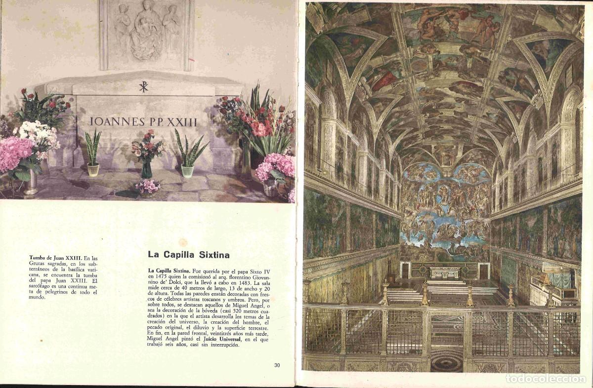 Libros de segunda mano: Roma y Vaticano. Editorial Bonechi. 1972 - Foto 2