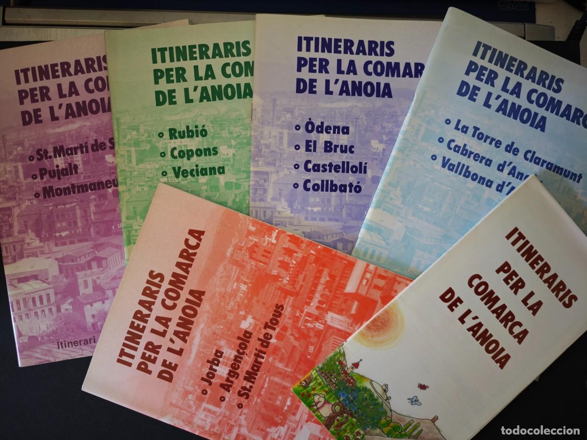 Libros de segunda mano: ITINERARIS PER LA COMARCA DE LANOIA - IGUALADA - IGUALADA - Foto 1