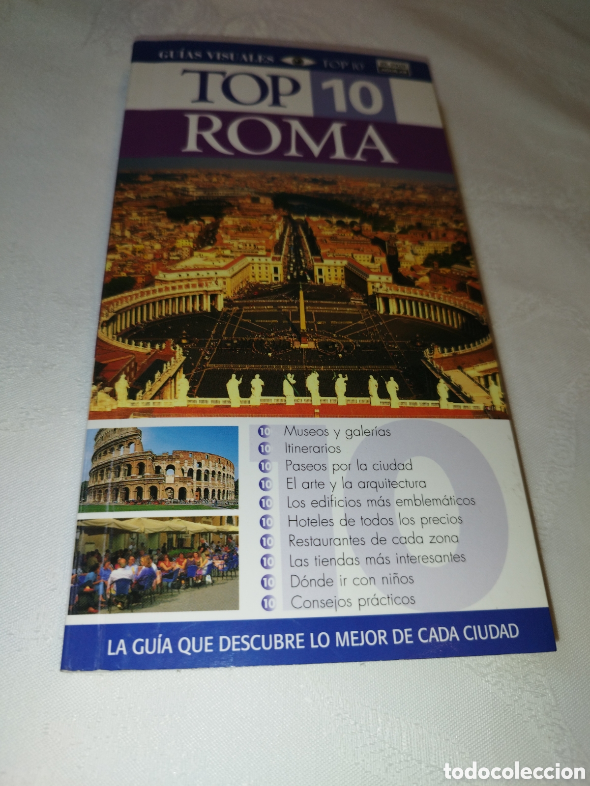 Libri di seconda mano: GUIAS VISUALES TOP 10: ROMA. EL PAIS AGUILAR, 2009 MUY ILUSTRADO