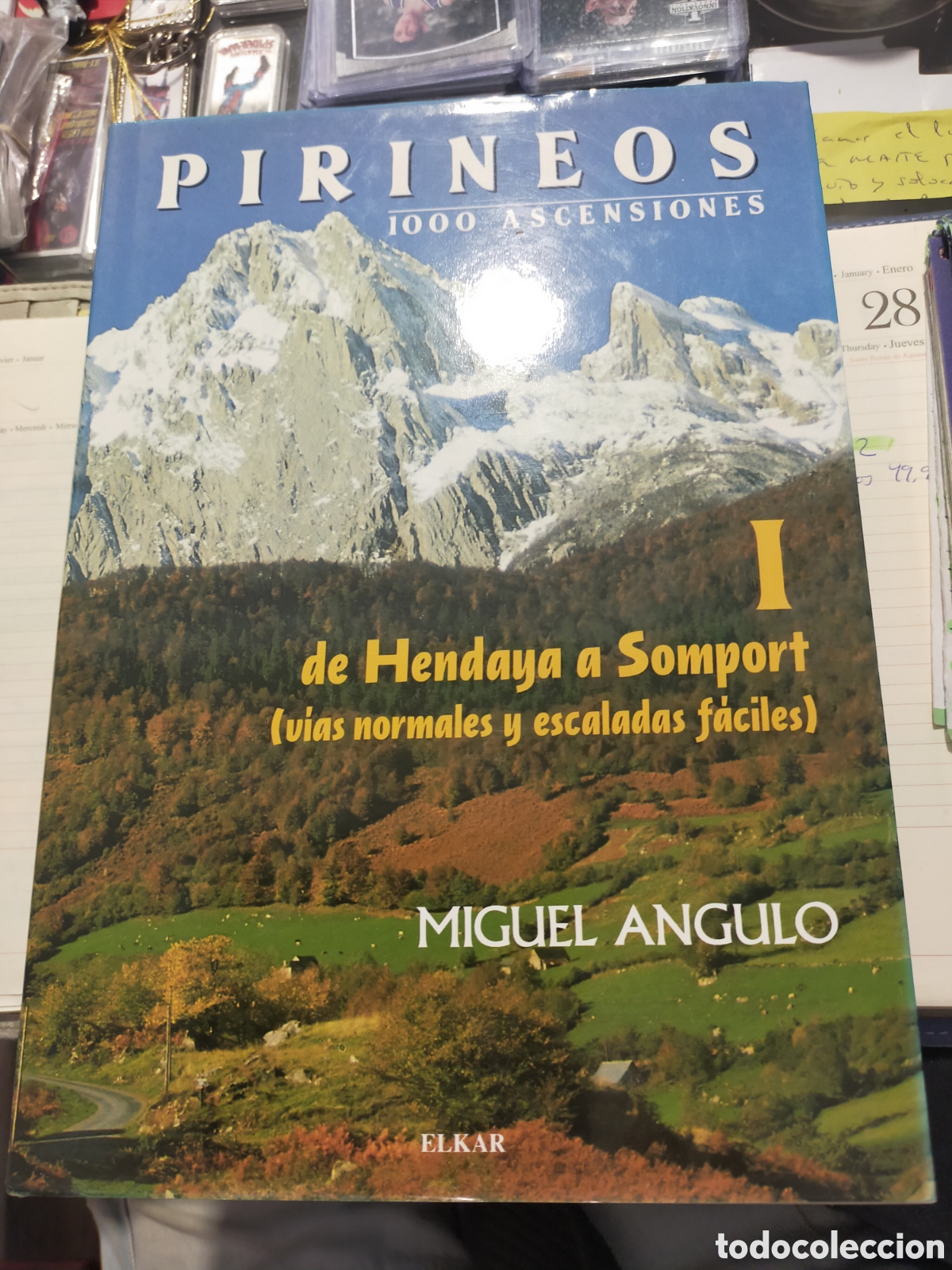 Libros de segunda mano: PIRINEOS 1000 ASCENSIONES I DE HENDAYA A SOMPORT MIGUEL &Aacute;NGULO ELKAR