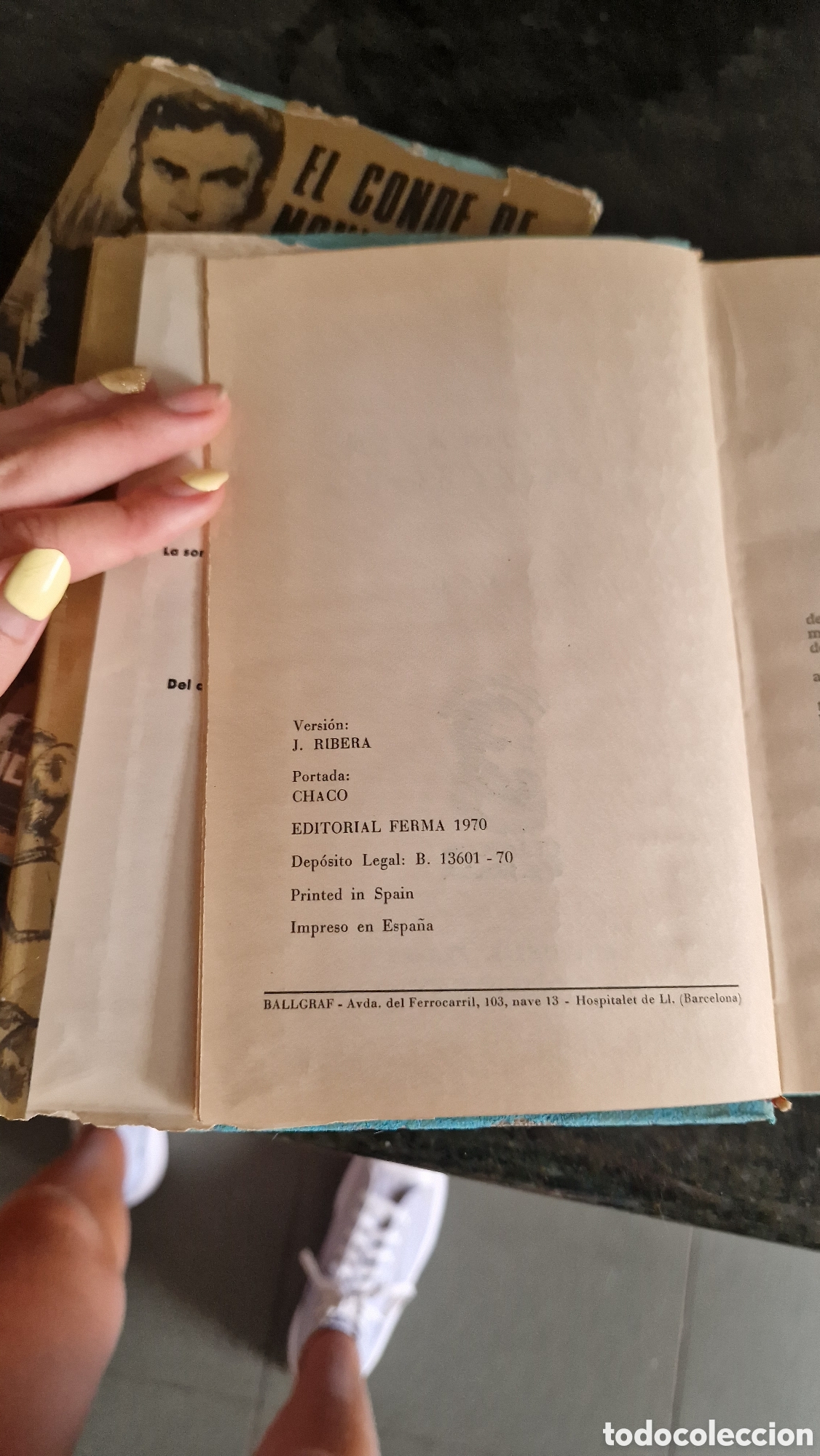 Libros de segunda mano: Libro El conde de Montecristo - Foto 4