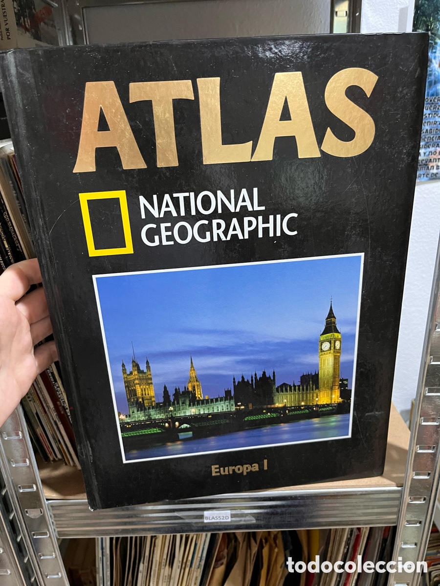 Libros de segunda mano: Blas52D ATLAS NATIONAL GEOGRAPHIC -EUROPA-I