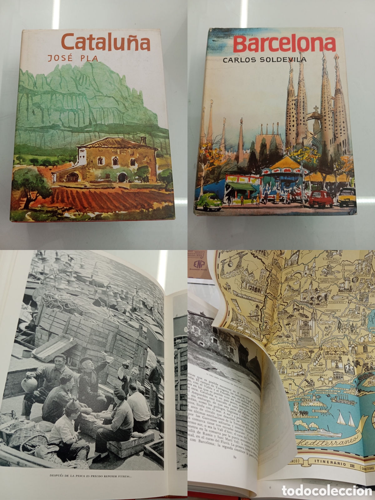Libros de segunda mano: CATALU&Ntilde;A JOS&Eacute; PLA BARCELONA CARLOS SOLDEVILLA ED. DESTINO FOTOGRAFIA ANTIGUA Y MAPAS BUEN ESTADO