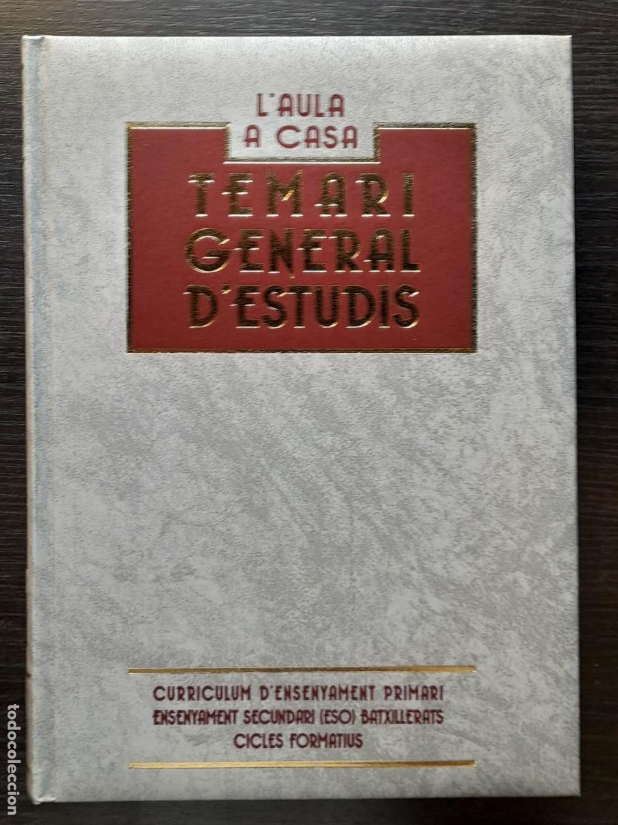 Gebrauchte B&uuml;cher: Temari general d&acute;estudis, Geografia de Catalunya, a traves de sus provincias y comarcas