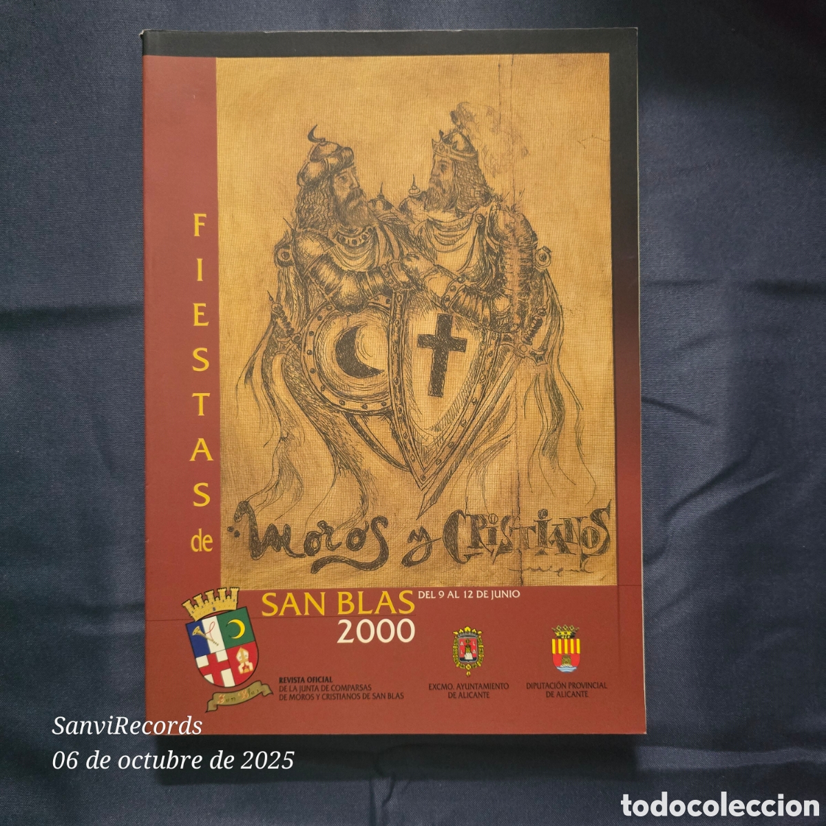 Livres d'occasion: MOROS Y CRISTIANOS, FIESTAS DE SAN BLAS 2000