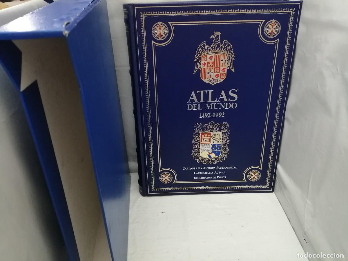 Second hand books: ATLAS DEL MUNDO 1492-1992: Cartograf&iacute;a Antigua Fundamental, Cartograf&iacute;a Actual,Descripci&oacute;n de Pa&iacute;ses