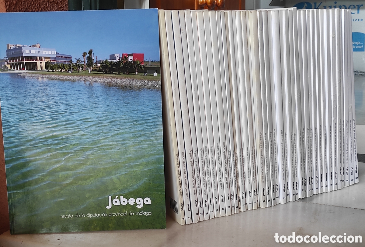 Libros de segunda mano: Lote 40 Revistas J&aacute;bega Diputaci&oacute;n Provincial de M&aacute;laga