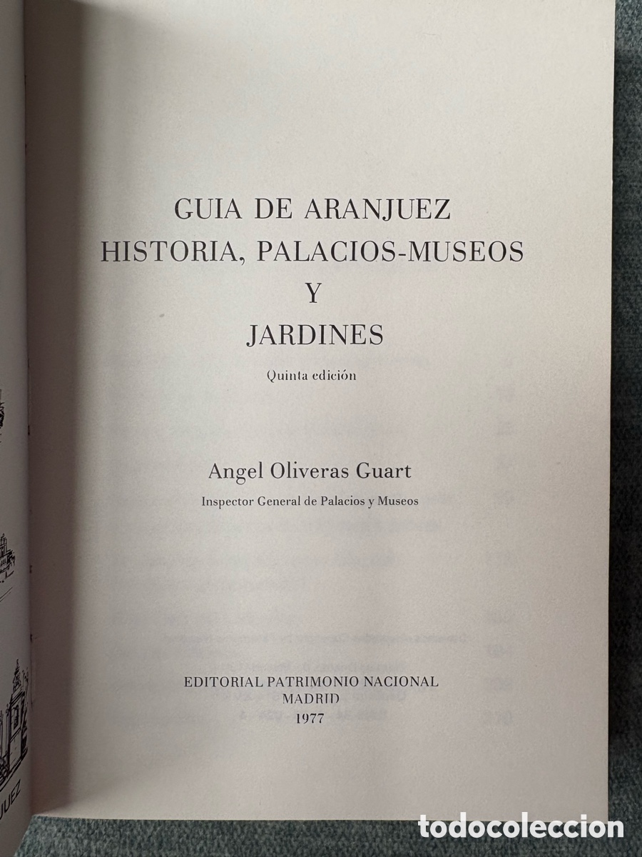 Libros de segunda mano: (L288) Real Sitio de Aranjuez - Foto 3
