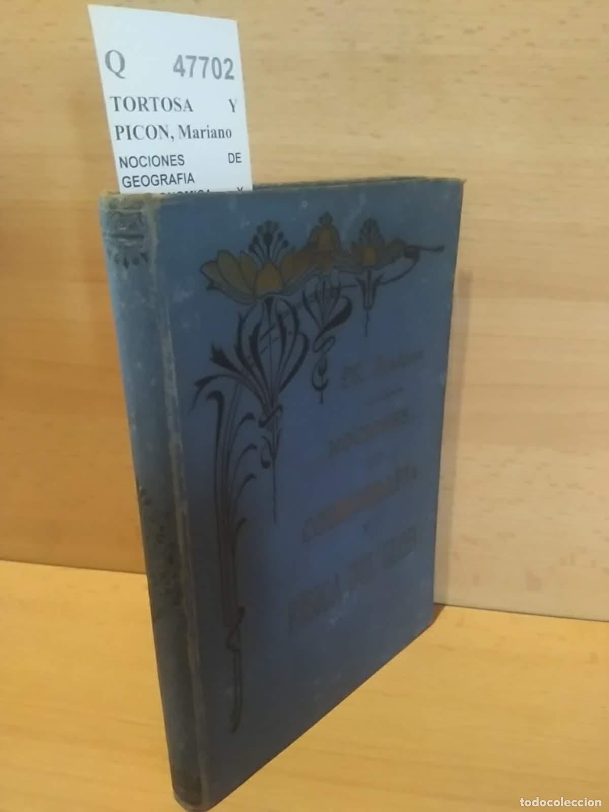 Libros de segunda mano: TORTOSA Y PICON, Mariano - NOCIONES DE GEOGRAFIA ASTRONOMICA Y FISICA por D. ---.