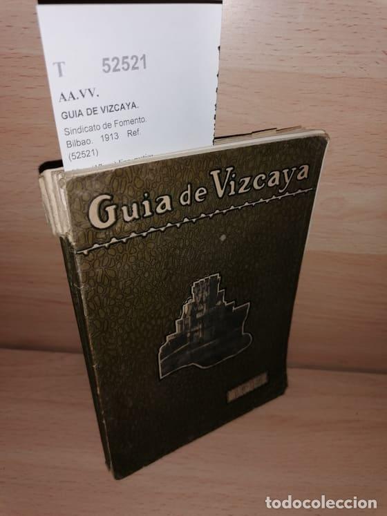 Libros de segunda mano: AA.VV. - GUIA DE VIZCAYA.