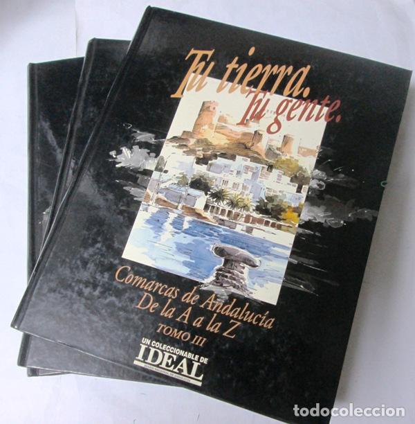 Libros de segunda mano: SAIZ-PARDO RUBIO, Melchor (Director) - TU TIERRA, TU GENTE. Comarcas de Andaluc&iacute;a. De la A a la Z. (