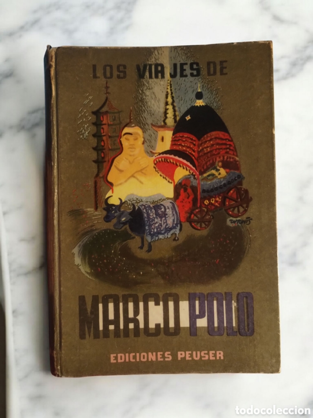Gebrauchte B&uuml;cher: LOS VIAJES DE MARCO POLO (Ediciones Peuser, 1955)