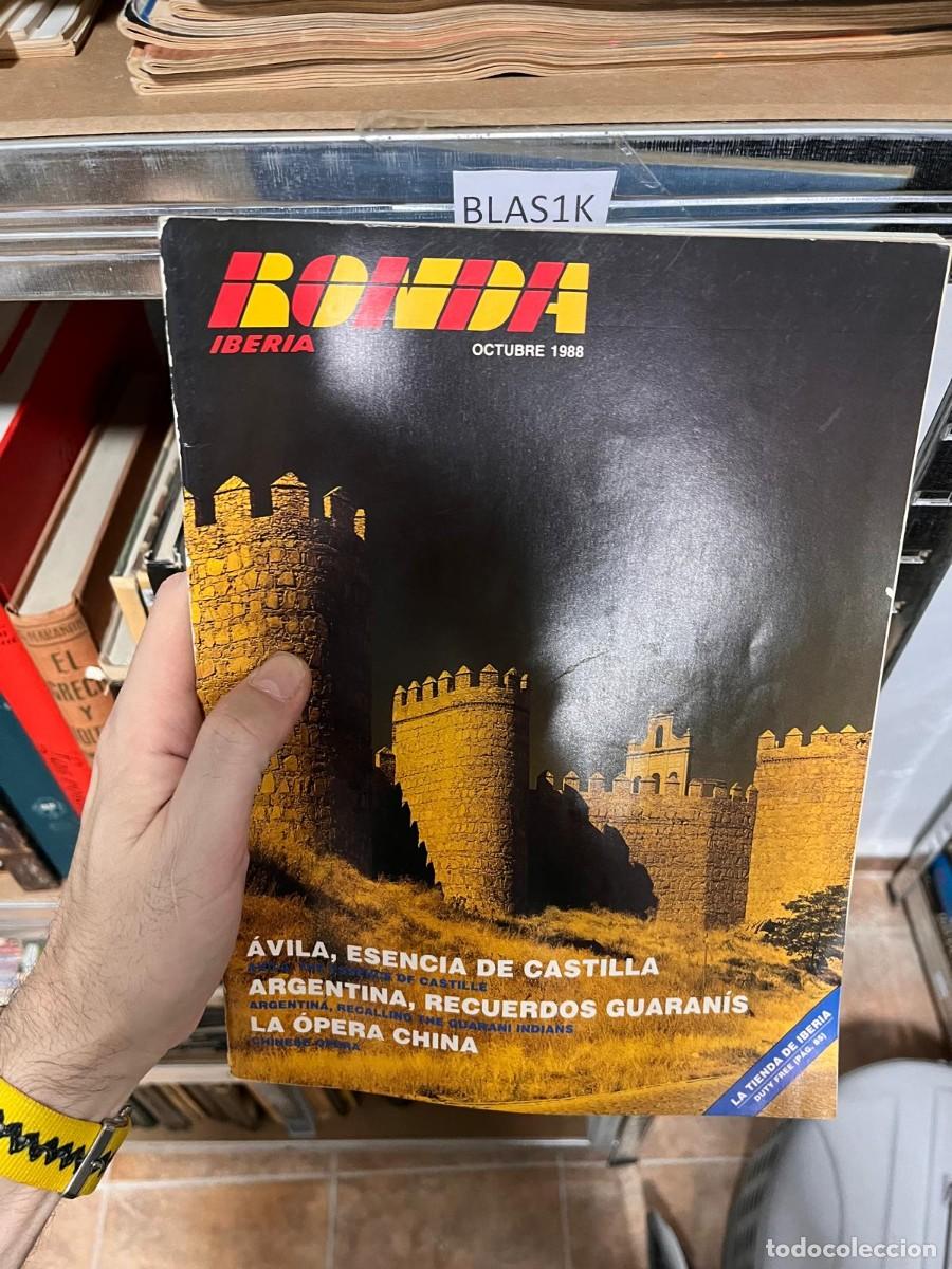 Libros de segunda mano: BLAS1K ronda iberia revista octubre 1988