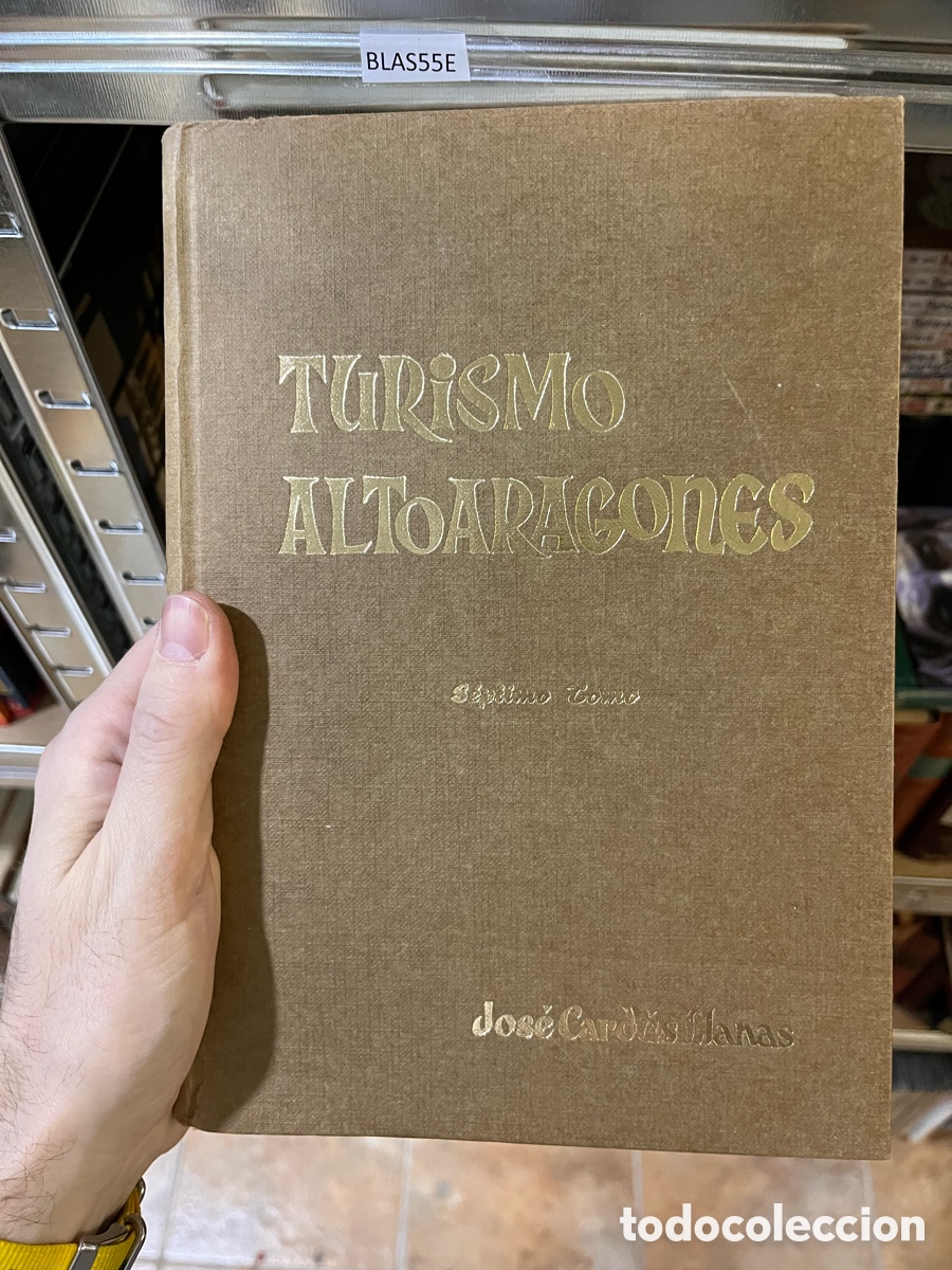 Libros de segunda mano: Blas55E JOS&Eacute; CARD&Uacute;S TURISMO ALTOARAGON&Eacute;S S&Eacute;PTIMO TOMO ZARAGOZA 1974