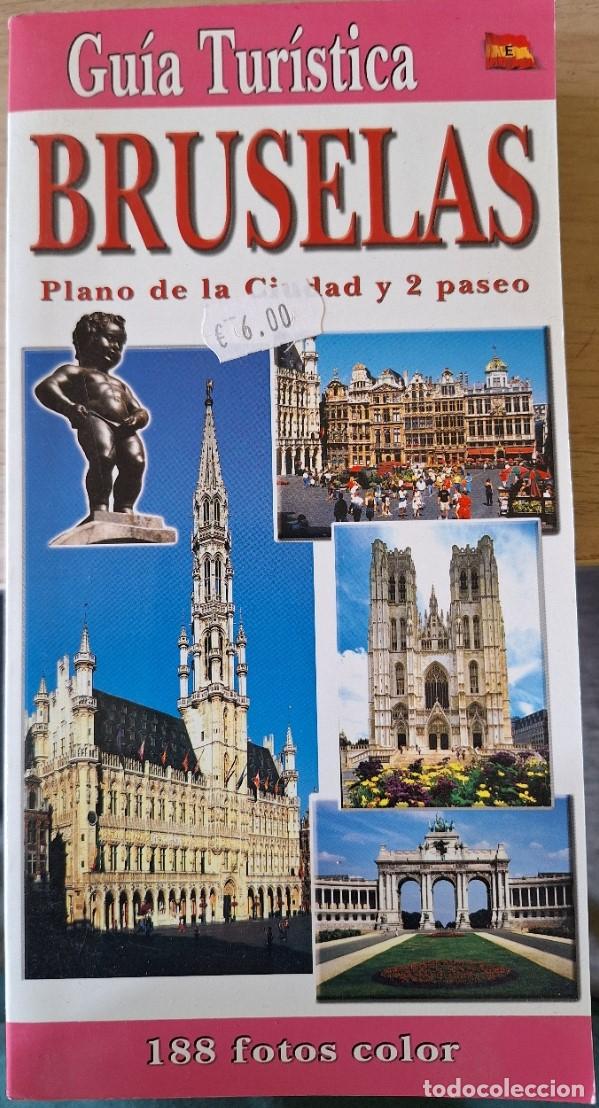 Libri di seconda mano: GUIA TURISTICA BRUSELAS. PLANO DE CIUDAD Y 2 PASEO. -