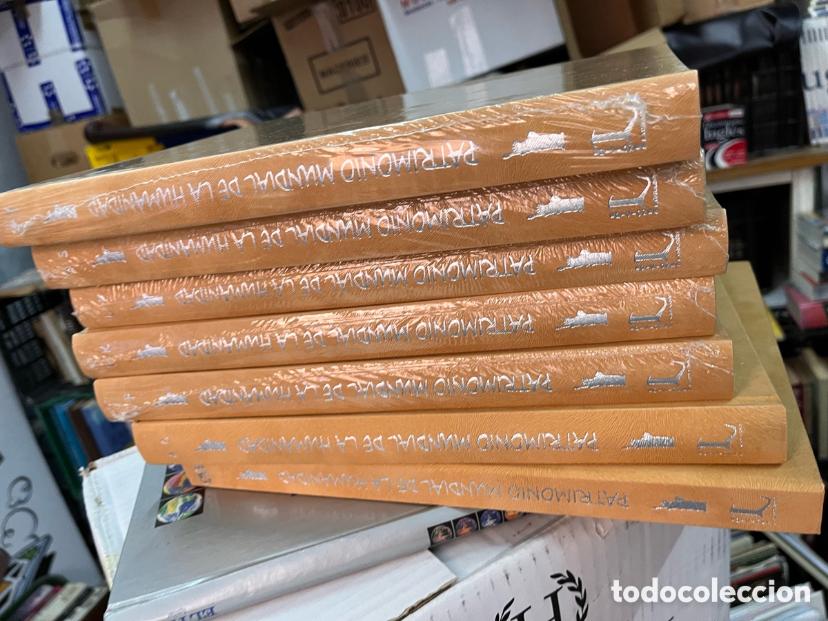 Libros de segunda mano: PATRIMONIO MUNDIAL DE LA HUMANIDAD (Ed. Numerada) Nuestras Maravillas COMPLETA CON DVD