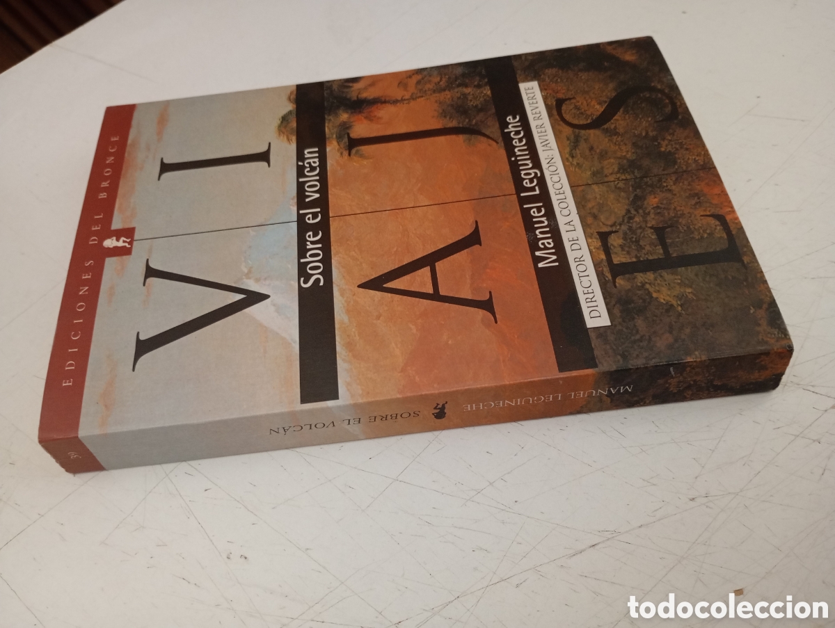 Libros de segunda mano: MANUEL LEGUINECHE: SOBRE EL VOLC&Aacute;N - Foto 3