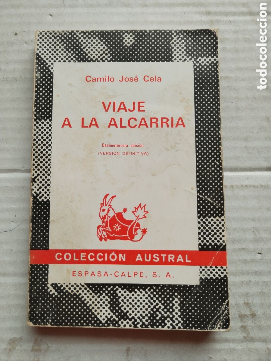 Libros de segunda mano: VIAJE A LA ALCARRIA/CAMILO JOS&Eacute; CELA