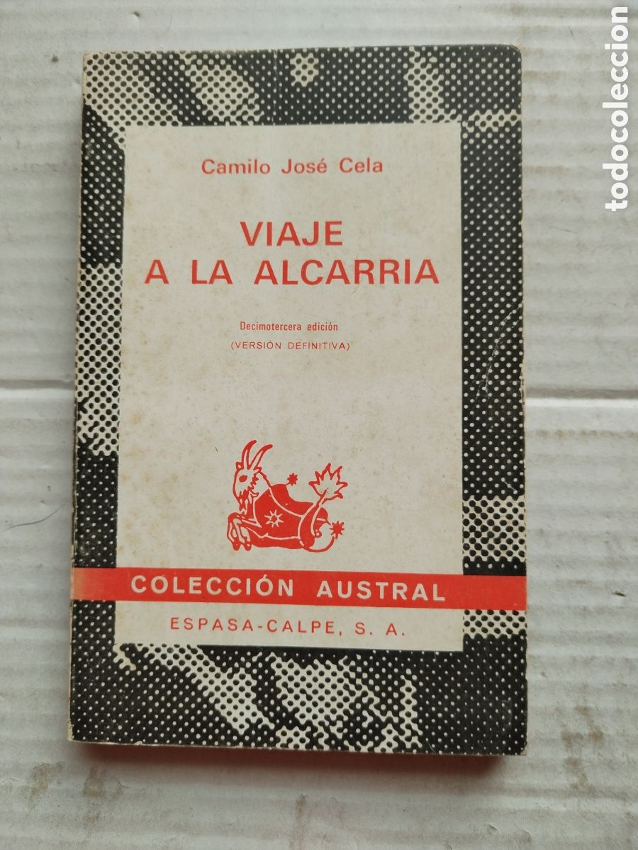 Libros de segunda mano: VIAJE A LA ALCARRIA/CAMILO JOS&Eacute; CELA