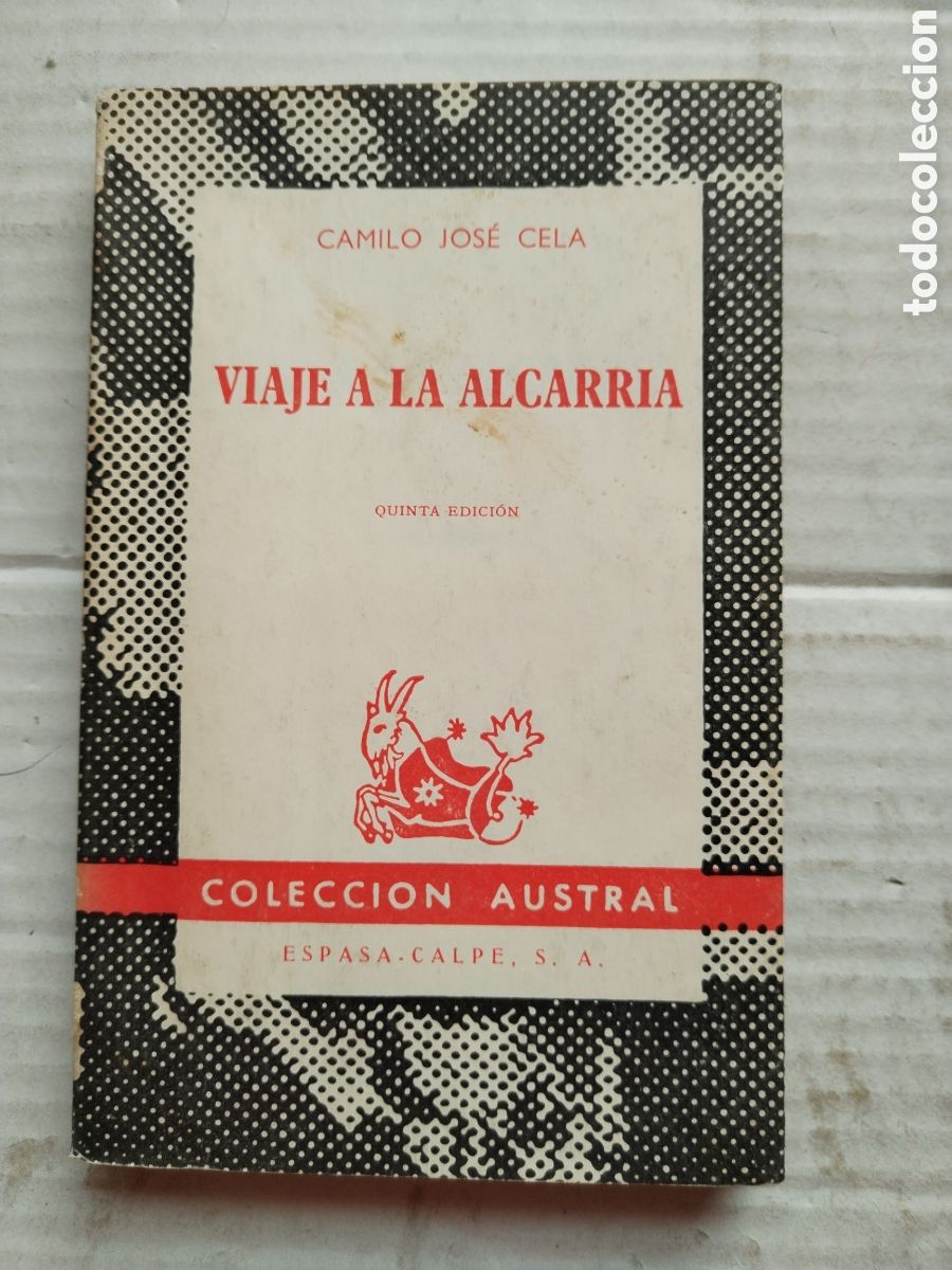 Libros de segunda mano: VIAJE A LA ALCARRIA/CAMILO JOS&Eacute; CELA