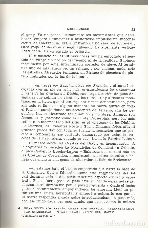Libros de segunda mano: MIS PIRINEOS - DANIEL BIDAURRETA - Foto 4