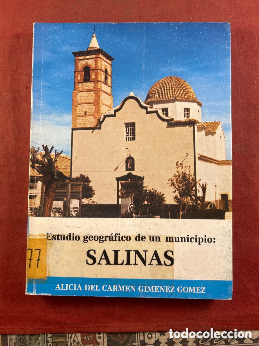 Libros de segunda mano: ESTUDIO GEOGR&Aacute;FICO DE SALINAS - Foto 1