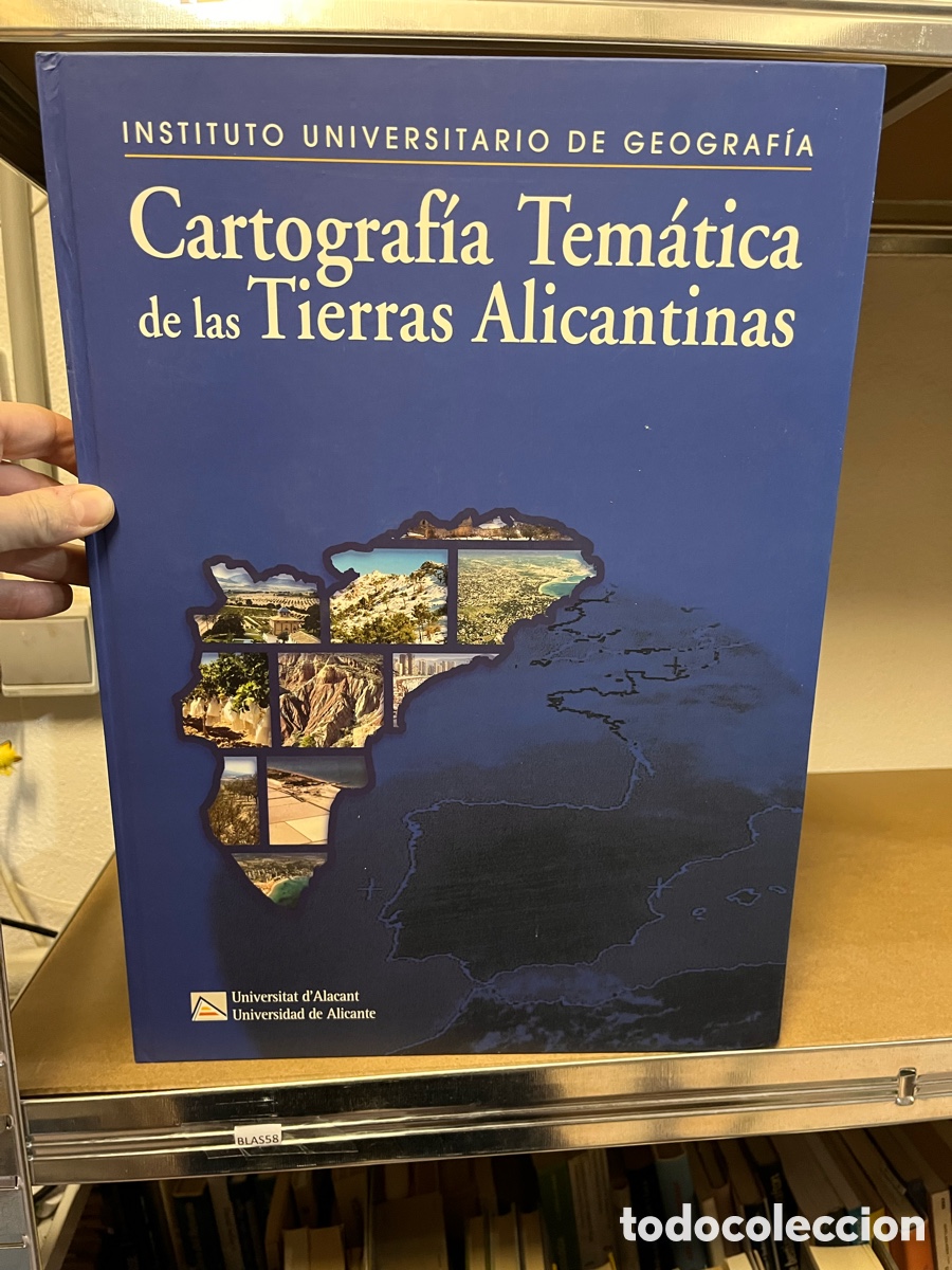Libros de segunda mano: Blas60C BLAS58B CARTOGRAFIA TEMATICA DE LAS TIERRAS ALICANTINAS, INSTTUTO UNIVERSITARIO DE GEOGRAFIA