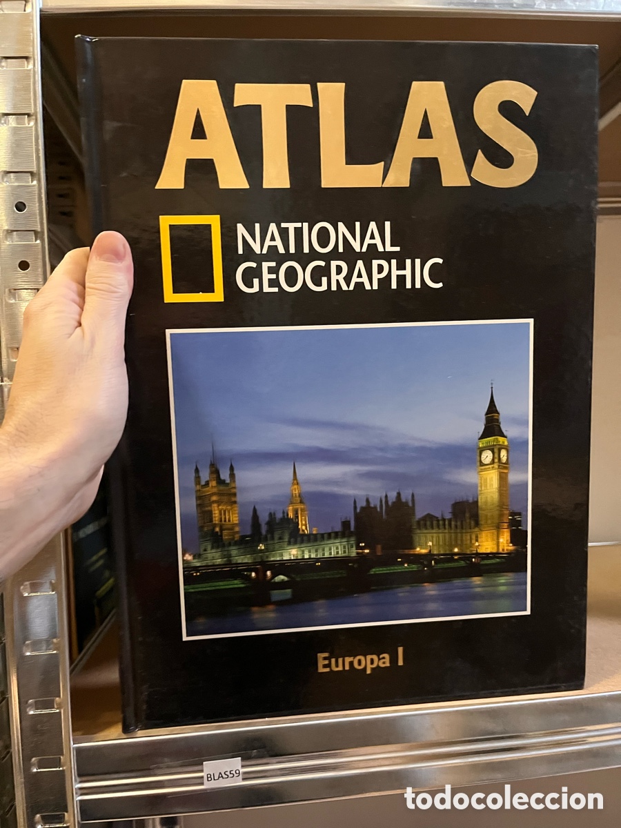 Libros de segunda mano: Blas59 ATLAS NATIONAL GEOGRAPHIC -EUROPA-