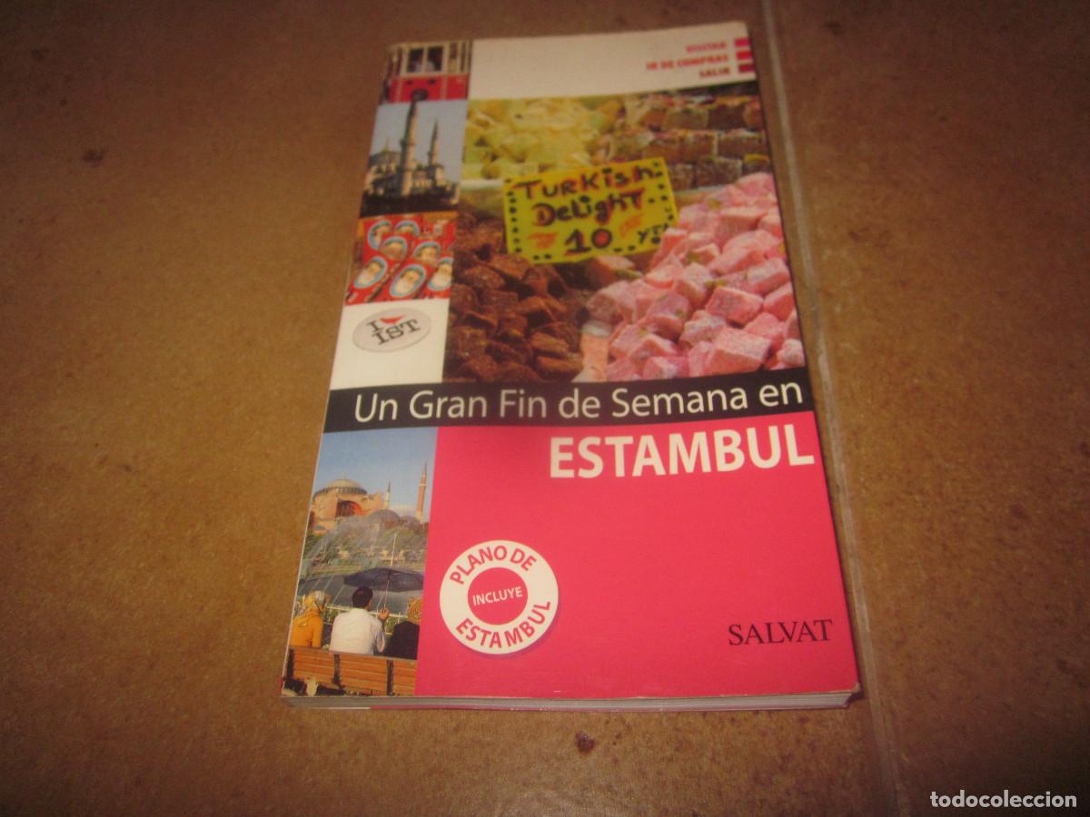Libros de segunda mano: UN GRAN FIN DE SEMANA EN ESTAMBUL - SALVAT 2011 - CON PLANO CIUDAD