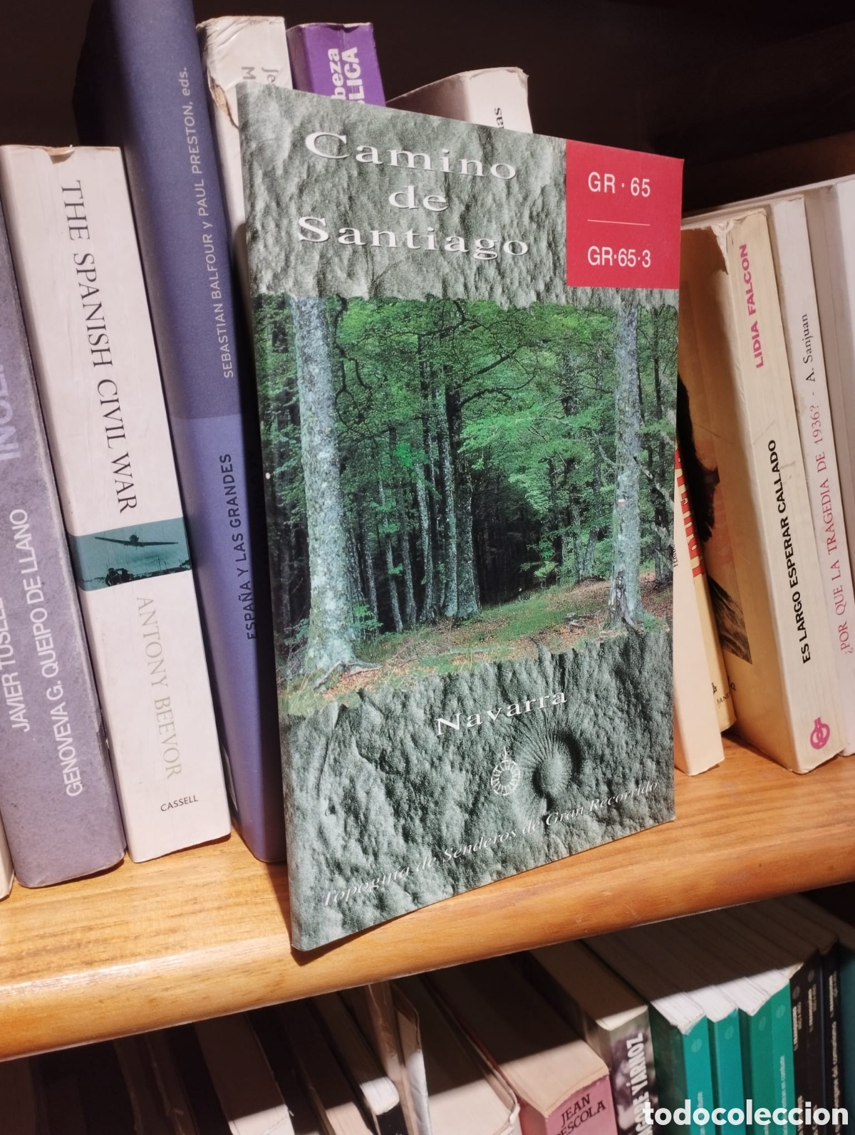 Libros de segunda mano: Camino de Santiago. Topogu&iacute;a de senderos de gran recorrido. Navarra