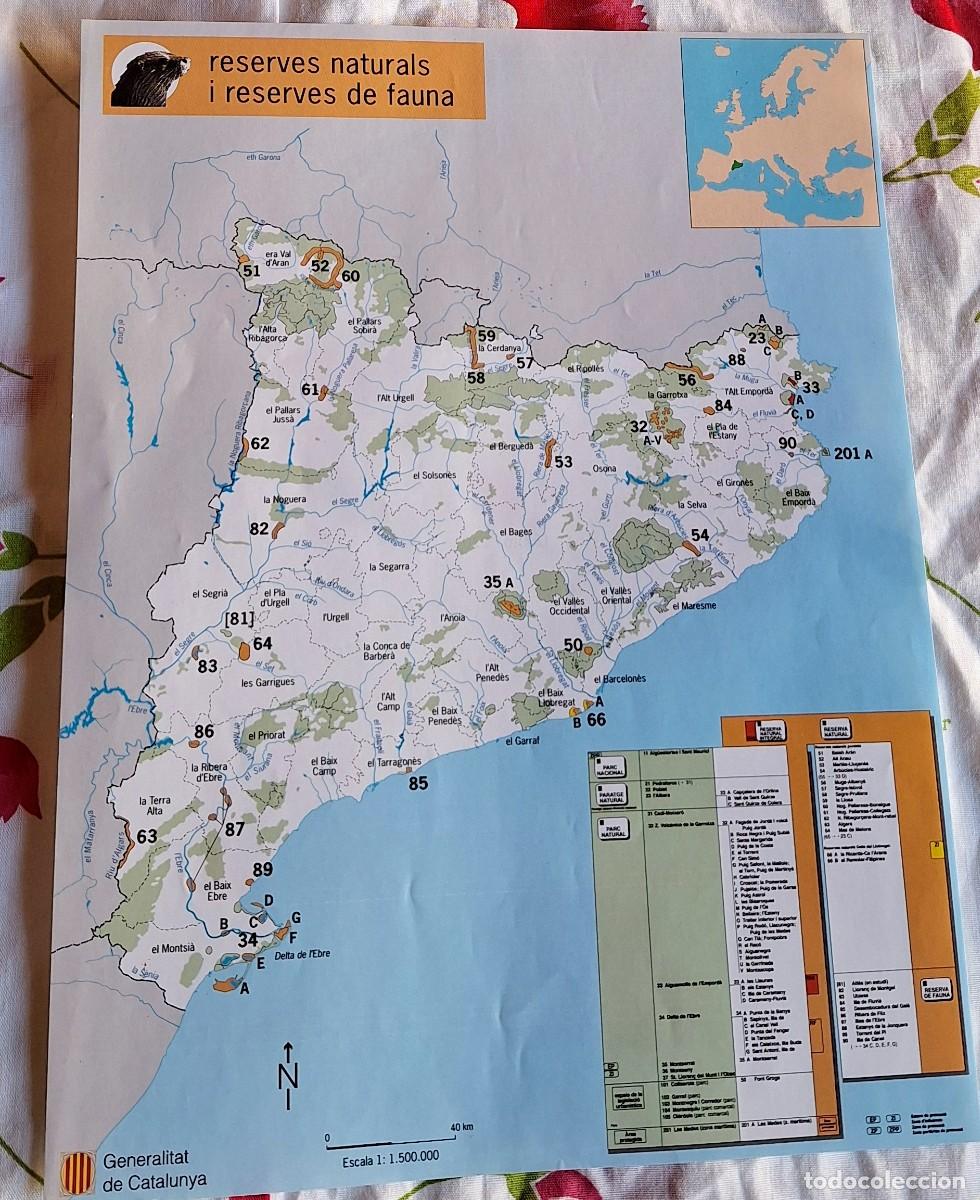 Libri di seconda mano: Lamina 220 del Llibre D'or dels Parcs Naturals de Catalunya