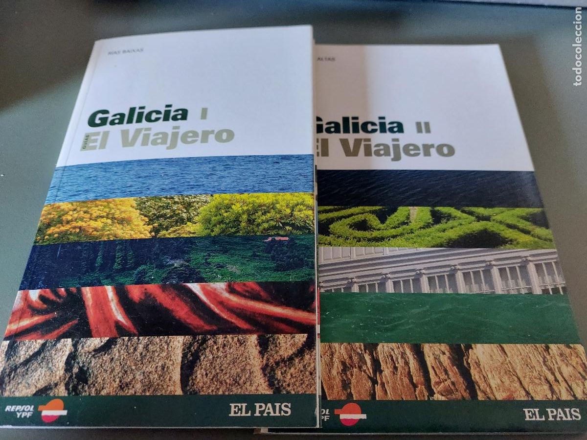 Libros de segunda mano: GALICIA I-II. 2 TOMOS. EL VIAJERO. EL PAIS. R&Uacute;STICA. BUEN ESTADO. E4 3