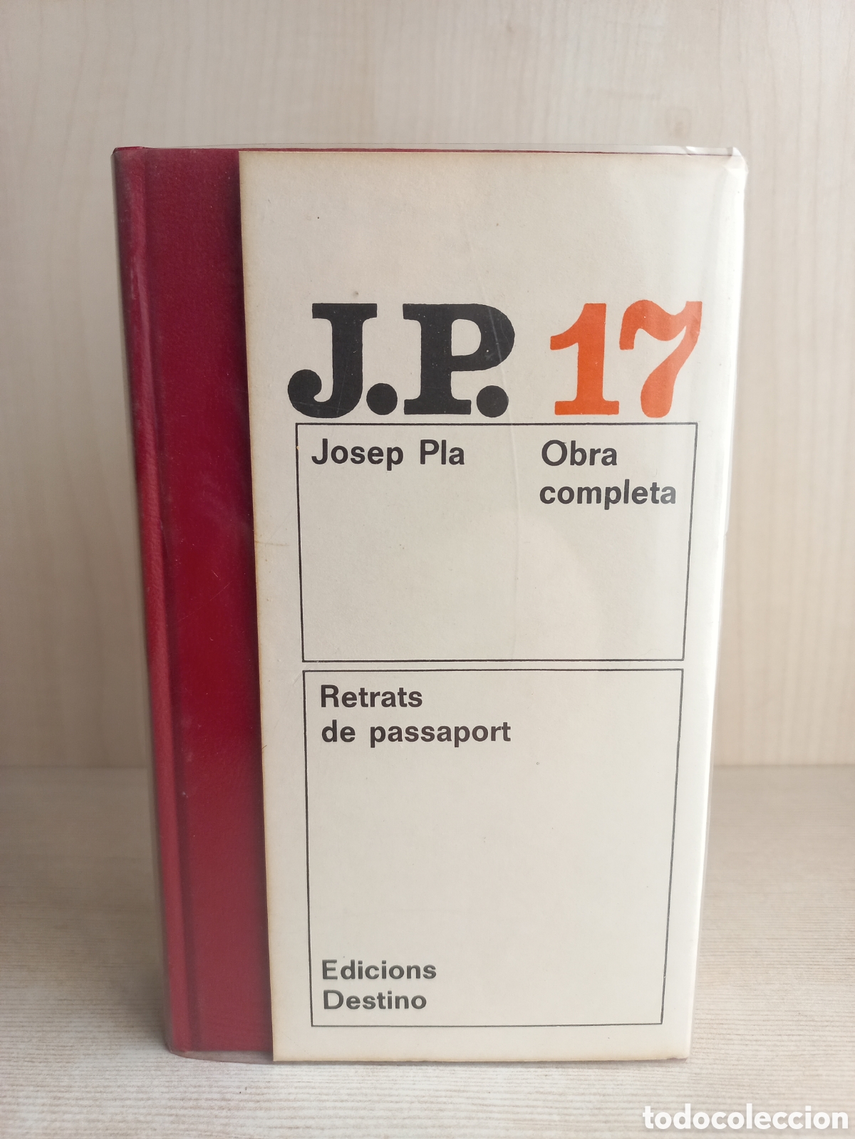 Libri di seconda mano: Retrats de Passaport. Josep Pla. Destino, obra completa, 1982. Catal&aacute;n.