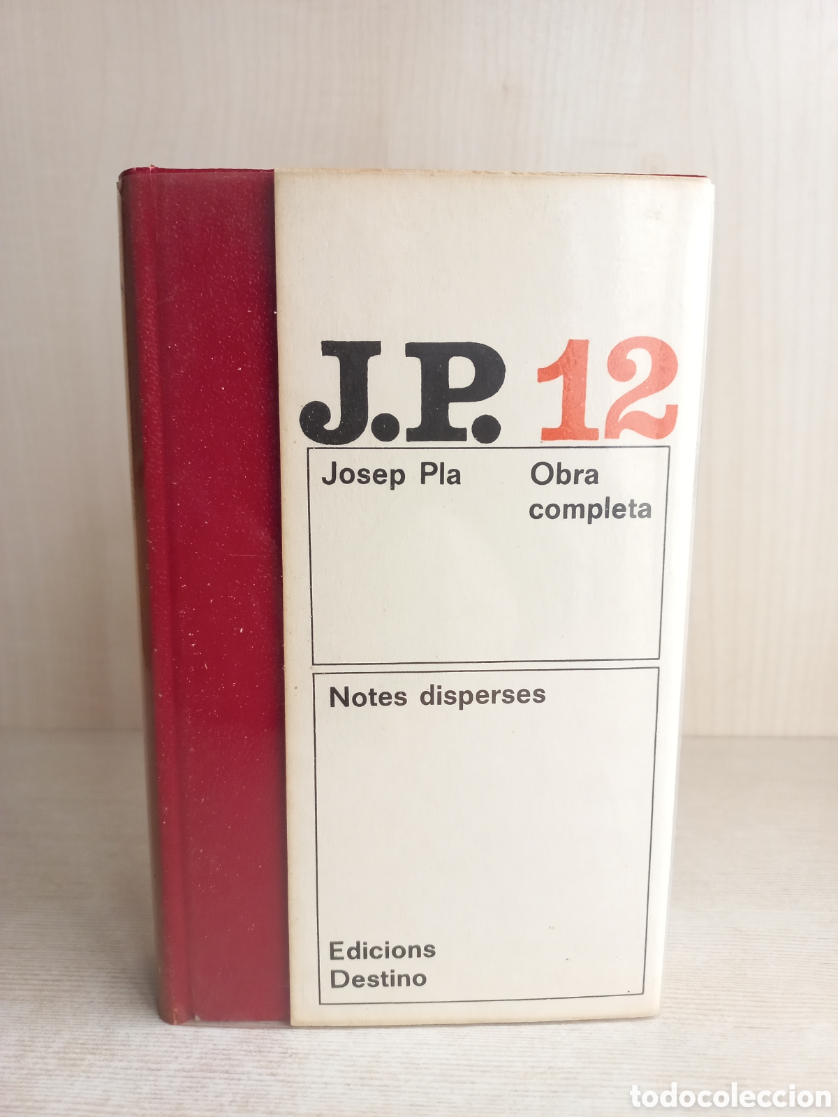 Libri di seconda mano: Notes Disperses. Josep Pla. Destino, obra completa, 1981. Catal&aacute;n.