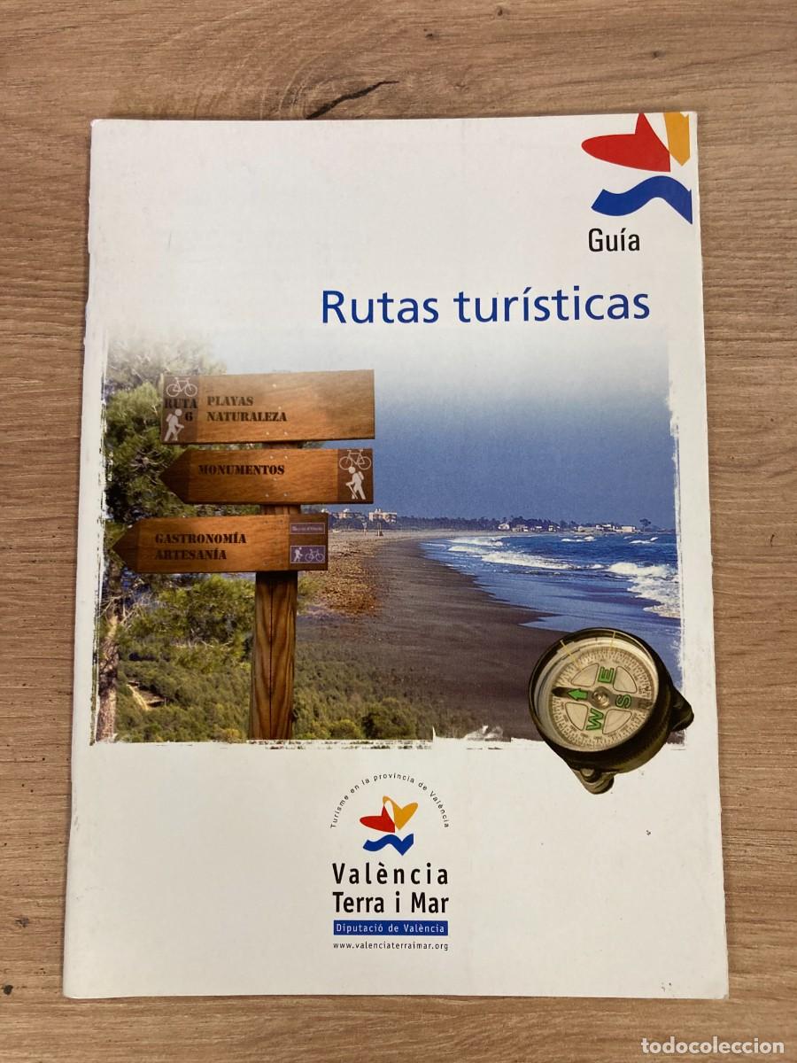 Libros de segunda mano: Gu&iacute;a Rutas tur&iacute;sticas Diputaci&oacute; de Val&egrave;ncia