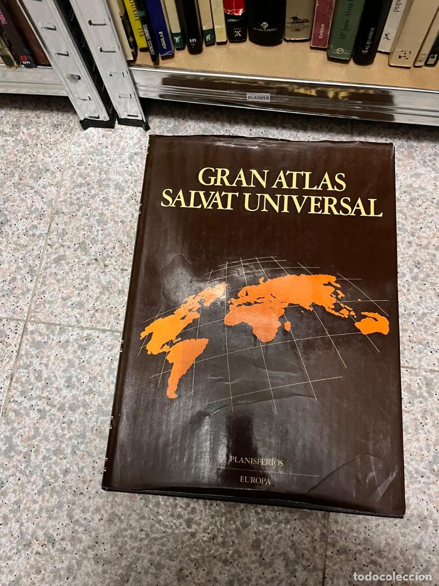 Libros de segunda mano: BLAS65B GRAN ATLAS SALVAT UNIVERSAL PLANISFERIOS EUROPA